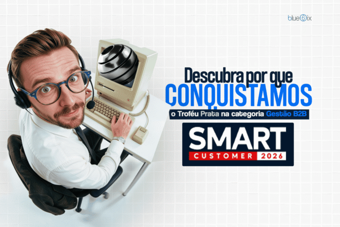 Blue6ix Conquista Troféu Prata no Prêmio Smart 2026 na Categoria Gestão B2